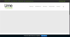 Desktop Screenshot of limesystems.com