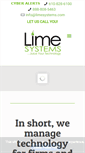 Mobile Screenshot of limesystems.com
