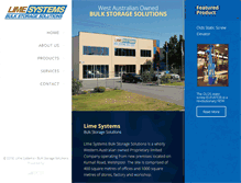 Tablet Screenshot of limesystems.com.au